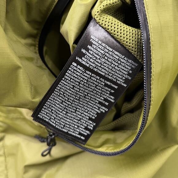 The North Face Alta Vista Rain Jacket Size 2XL Mens Forest Olive Tnf Black - Picture 13 of 16